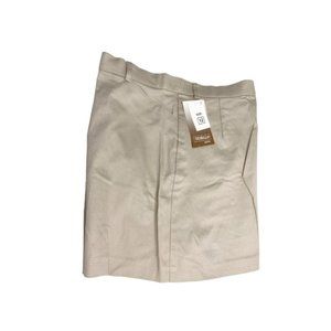 Tribella Sport Womens Beige Khaki Shorts Pockets Size 12 Petite - New With Tag